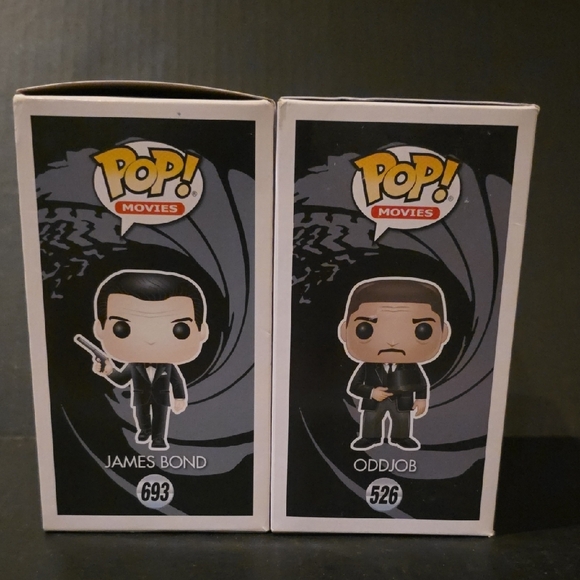 Funko Pop! James Bond and Oddjob Figures - Picture 5 of 8